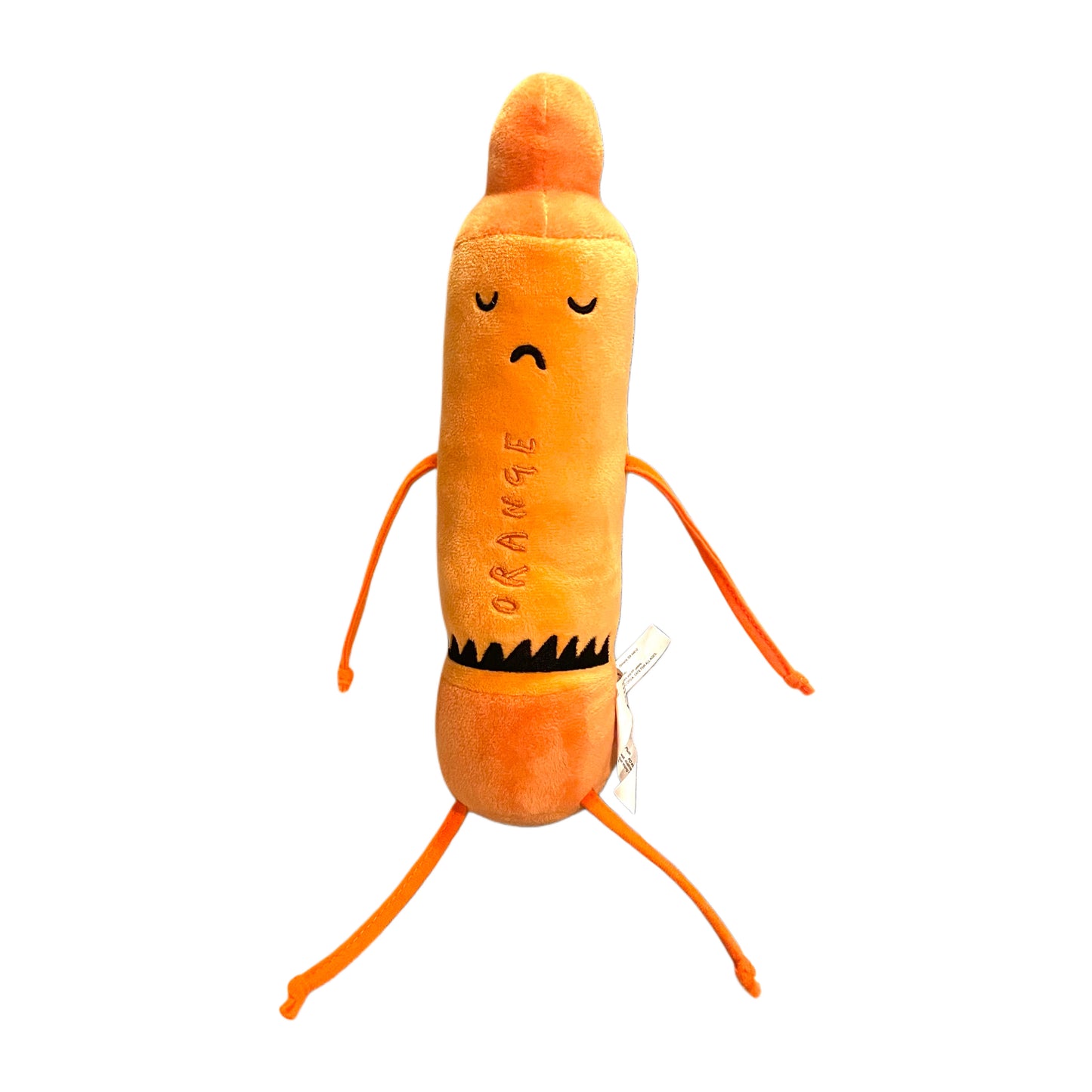 Orange Crayon Plush