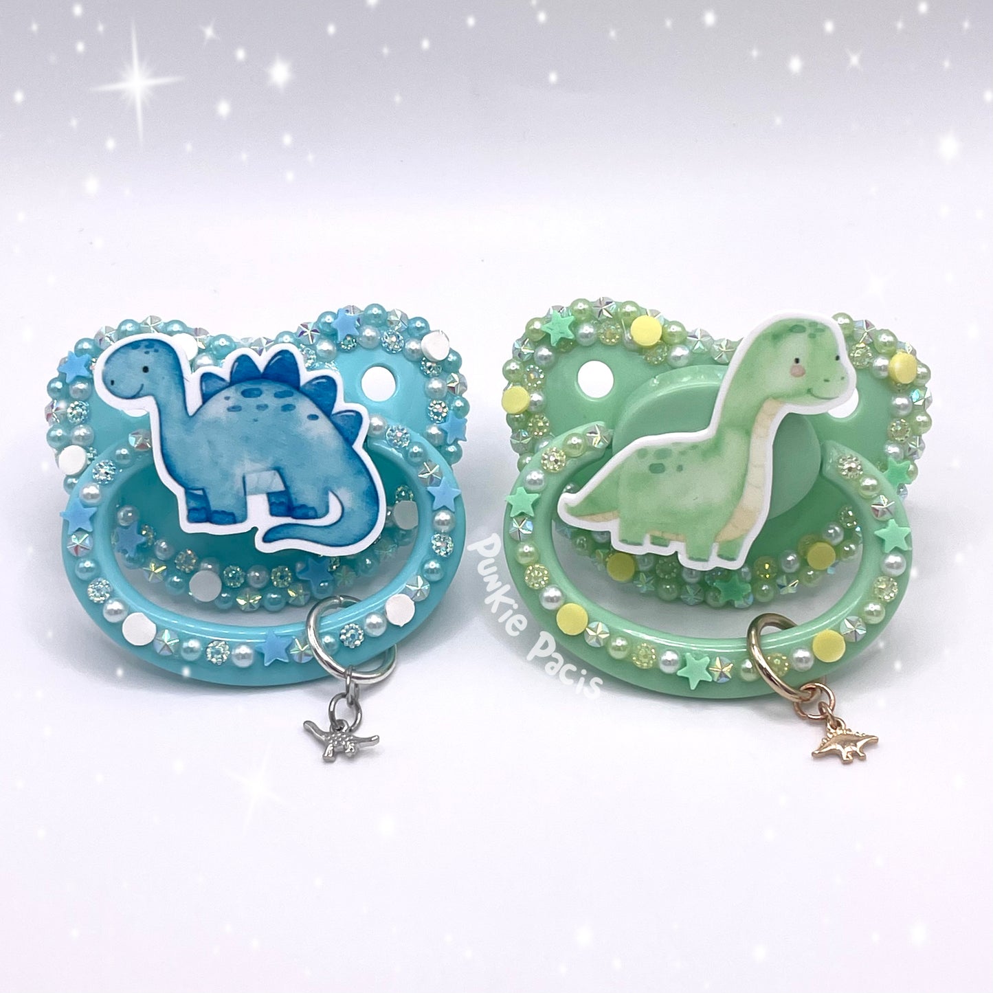 Stegosaurus & Brachiosaurus Dinos 🦕🤍🦖