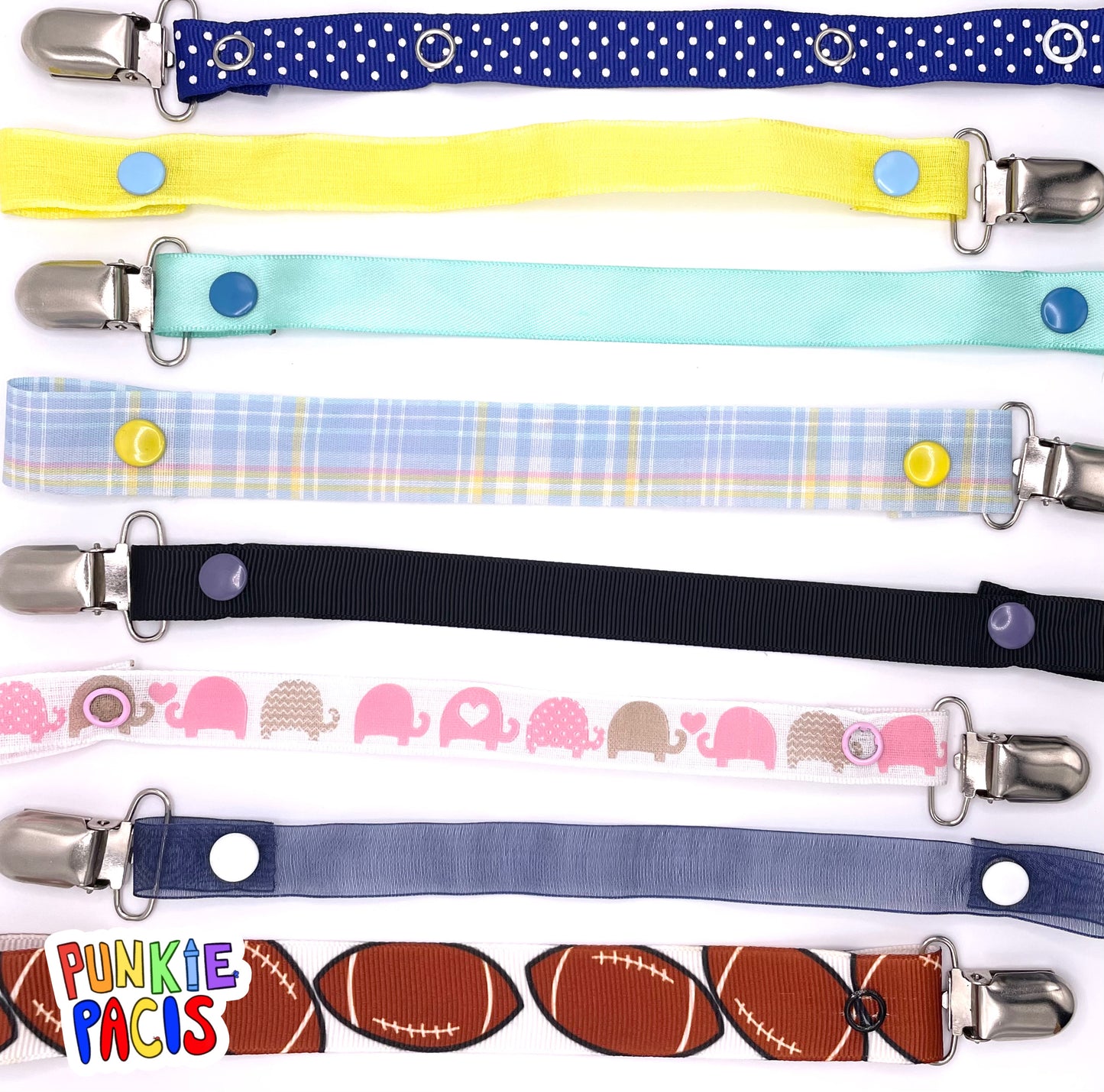 Metal Pacifier Clips