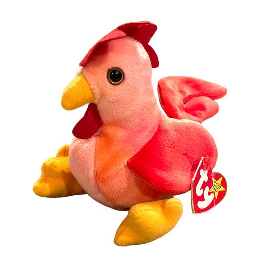 “Strut” Chicken Beanie Baby