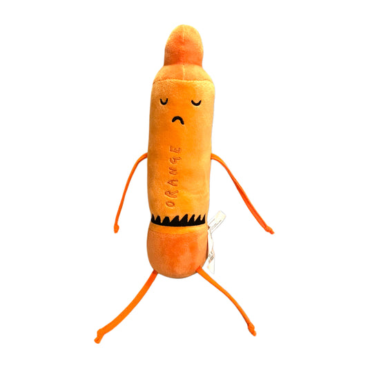 Orange Crayon Plush