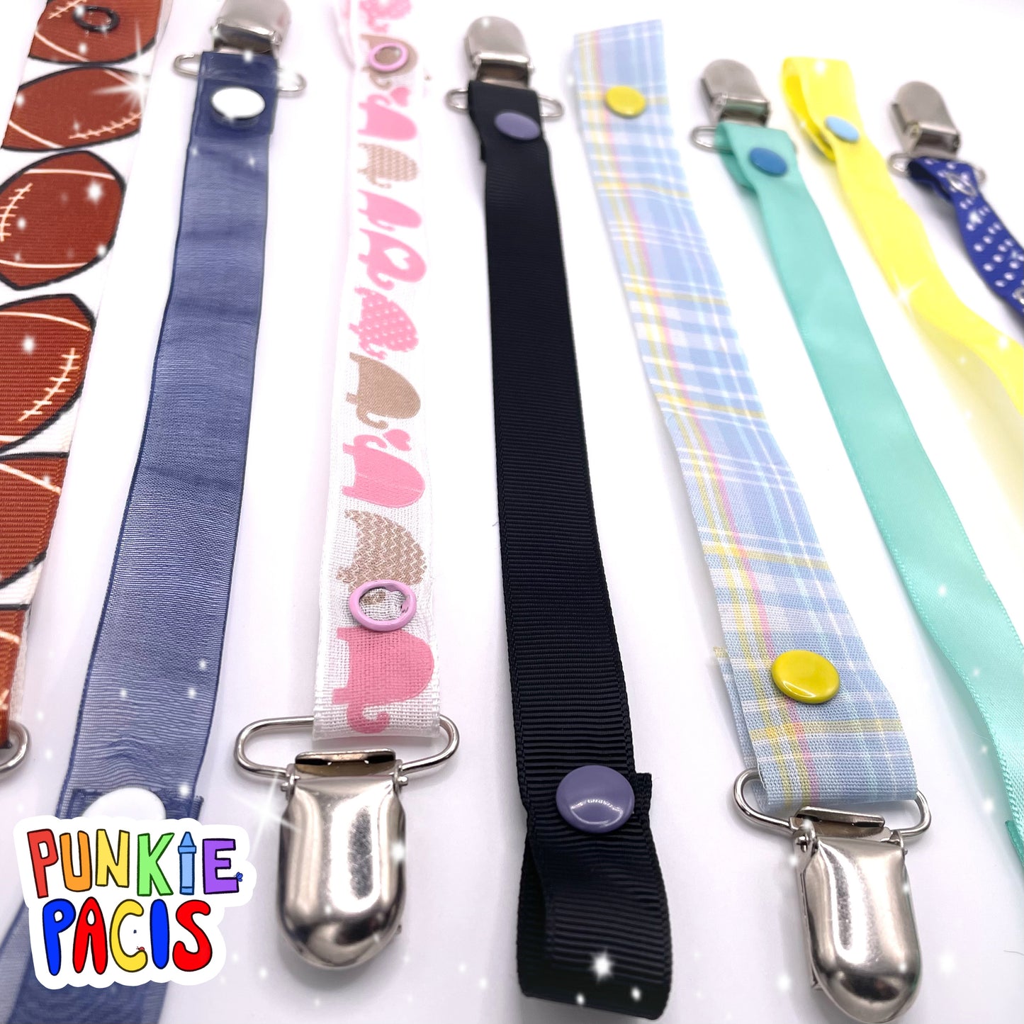 Metal Pacifier Clips