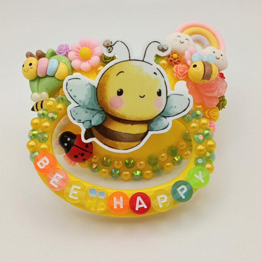 Bee Happy 🐝🌈 🌺